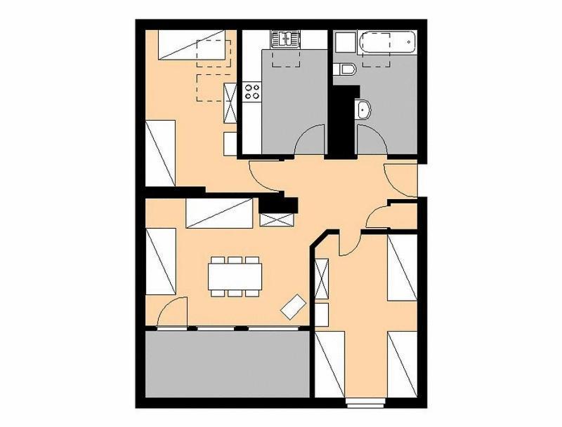 M M Central Apartments Gruppen, Handwerker Und Monteure Budget Berlin Bagian luar foto